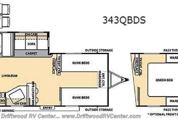 Used 2015 Coachmen Catalina 343QBDS available in Clermont, New Jersey
