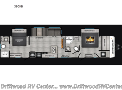 New 2026 CrossRoads Zinger 390DB available in Clermont, New Jersey