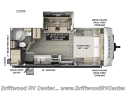 New 2027 Forest River Rockwood Mini Lite 2205S available in Clermont, New Jersey