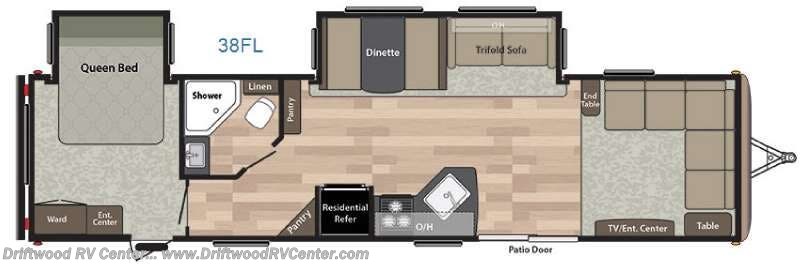 Used 2016 Keystone Springdale 38FL available in Clermont, New Jersey