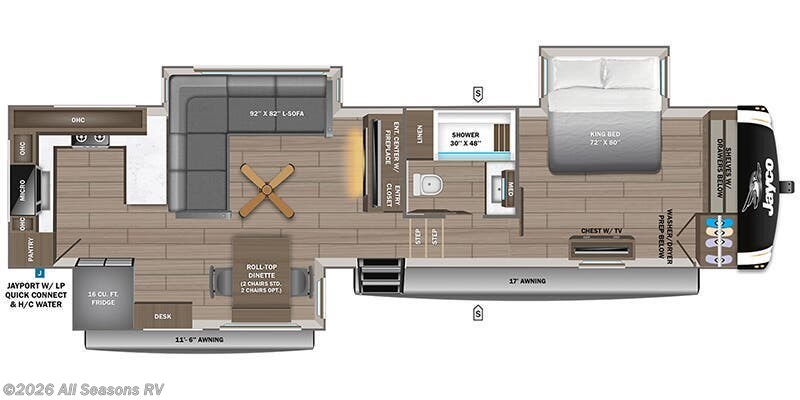 New 2026 Jayco Eagle 365UKTS available in Muskegon, Michigan