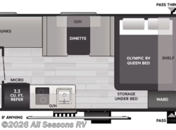 New 2026 Keystone Hideout Mini 161BH available in Muskegon, Michigan