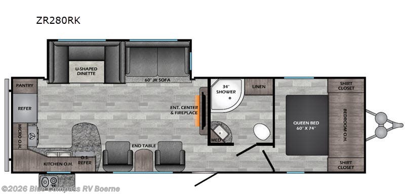 2021 CrossRoads Zinger ZR280RK