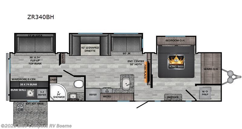 2021 CrossRoads Zinger ZR340BH
