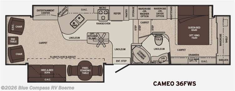 Used 2011 Carriage Cameo 36FWS available in Boerne, Texas