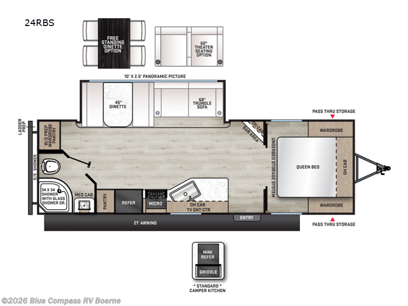 New 2027 Forest River Aurora 24RBS available in Boerne, Texas