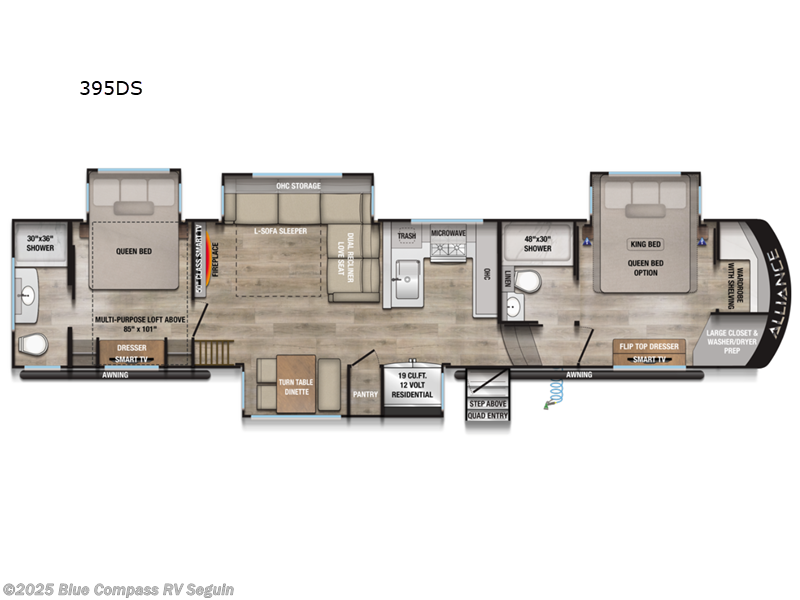 New 2026 Alliance RV Paradigm 395DS available in Seguin, Texas