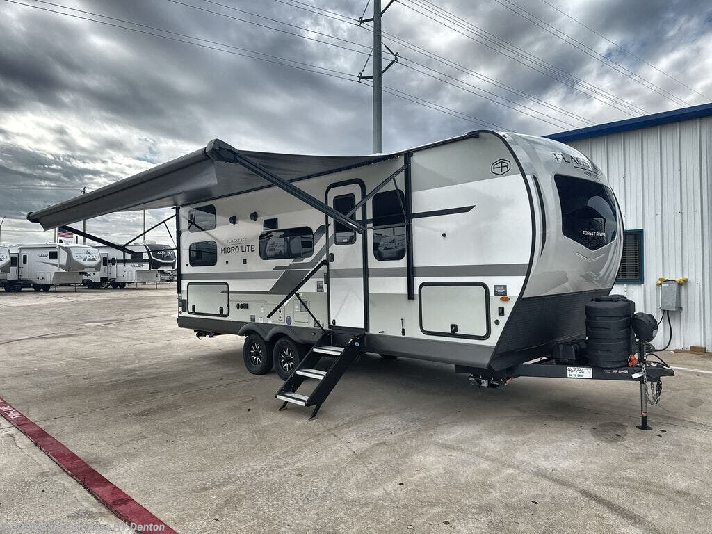 New 2026 Forest River Flagstaff Micro Lite 25BRDS available in Denton, Texas