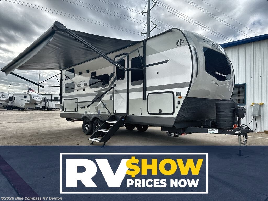 New 2026 Forest River Flagstaff Micro Lite 25BRDS available in Denton, Texas