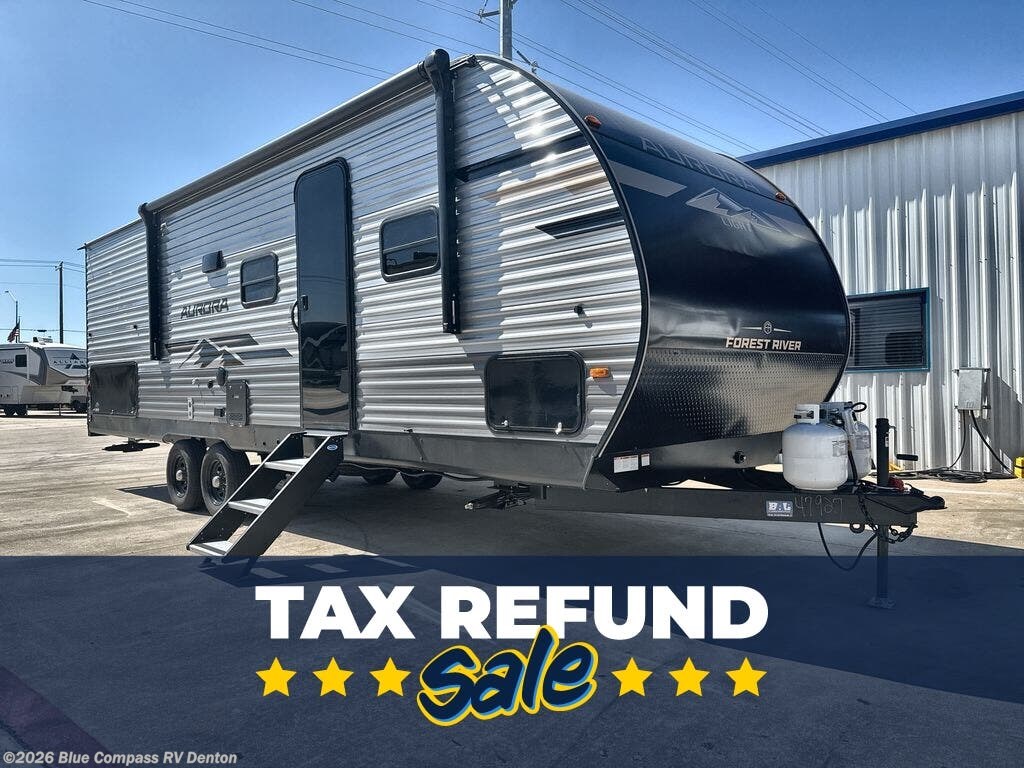 New 2026 Forest River Aurora Light 26BHS available in Denton, Texas