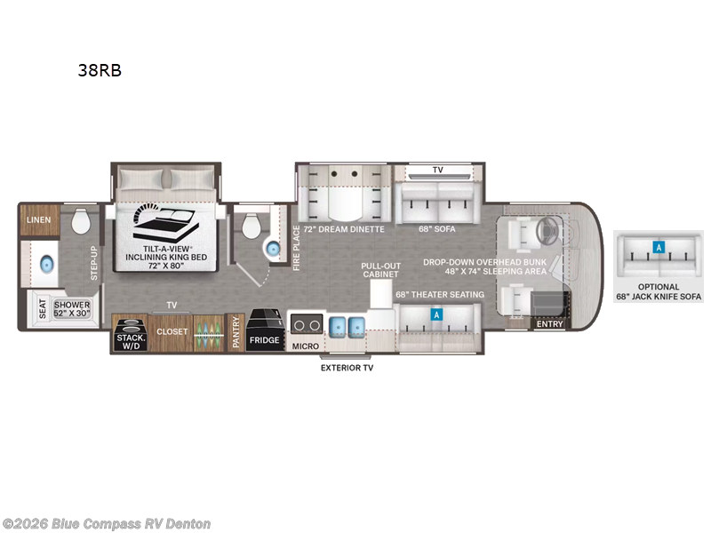 Used 2025 Thor Motor Coach Riviera 38RB available in Denton, Texas