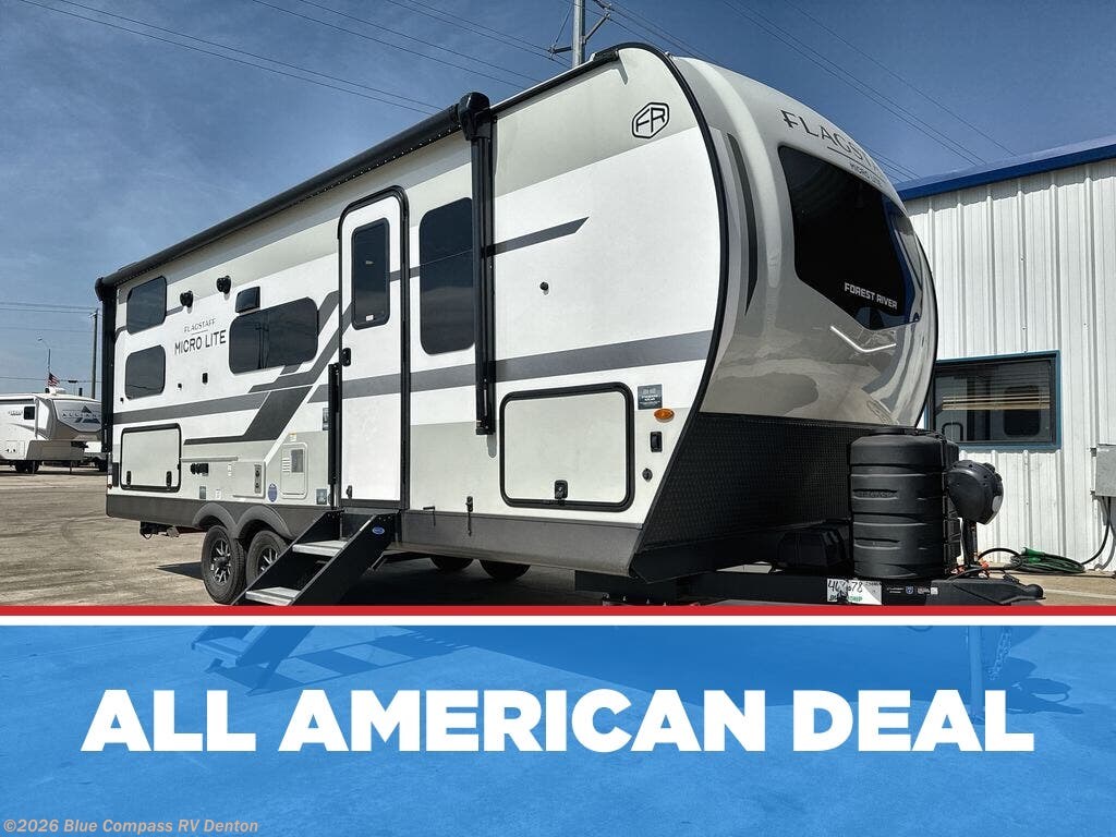 New 2026 Forest River Flagstaff Micro Lite 25BRDS available in Denton, Texas