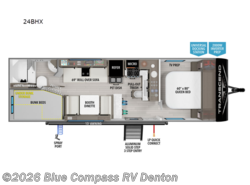 Used 2025 Grand Design Transcend Xplor 24BHX available in Denton, Texas