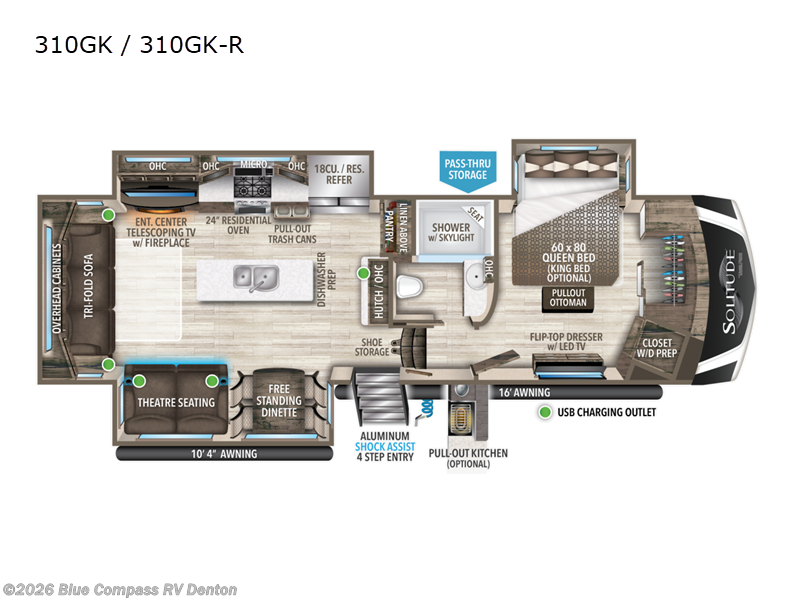 Used 2022 Grand Design Solitude 310GK available in Denton, Texas