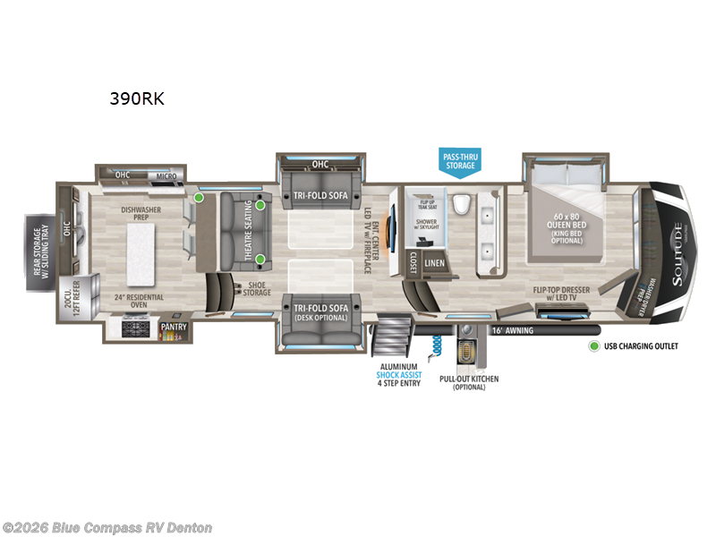 Used 2023 Grand Design Solitude 390RK available in Denton, Texas