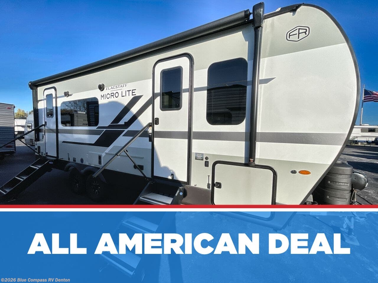 New 2026 Forest River Flagstaff Micro Lite 25SRK available in Denton, Texas