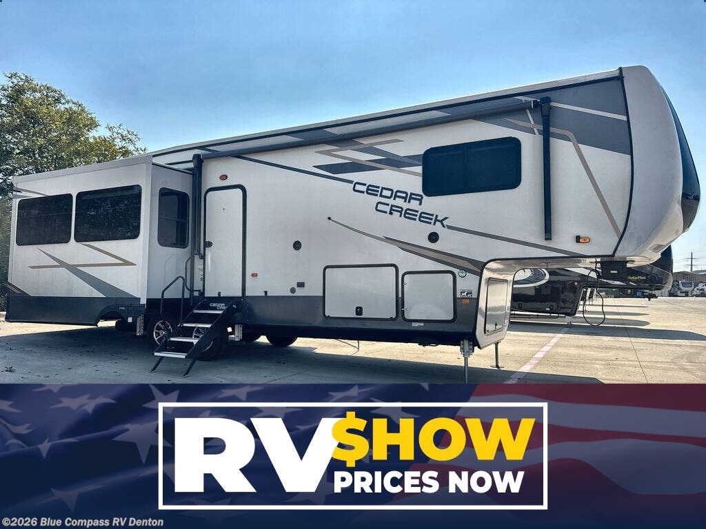 Used 2022 Forest River Cedar Creek 345IK available in Denton, Texas