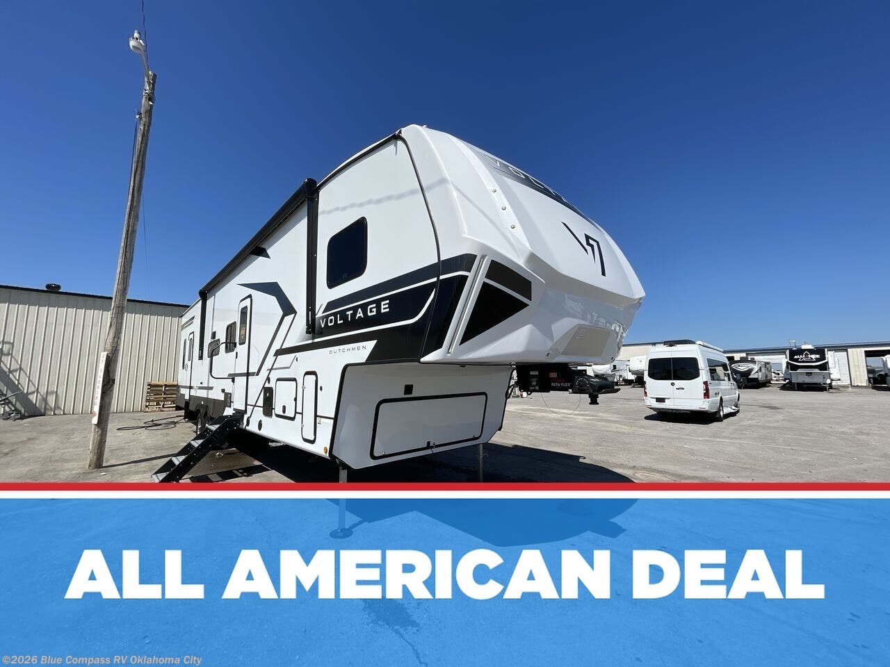 New 2026 Dutchmen Voltage V-Series 3800 available in Norman, Oklahoma