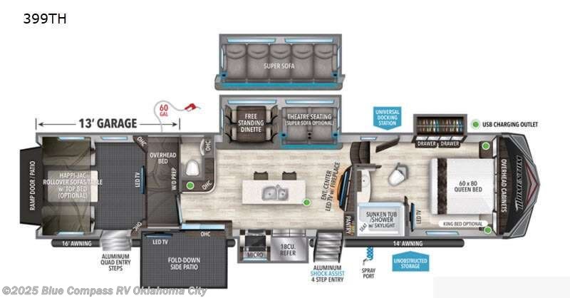 Used 2021 Grand Design Momentum 399TH available in Norman, Oklahoma