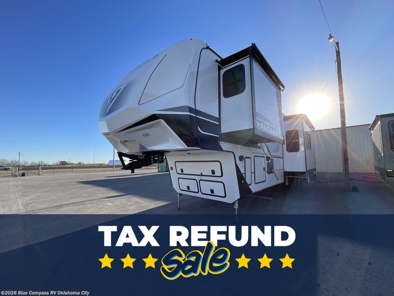 New 2026 Dutchmen Voltage V-Series 4250 available in Norman, Oklahoma