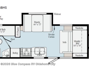 Used 2020 Winnebago Micro Minnie 2306BHS available in Norman, Oklahoma
