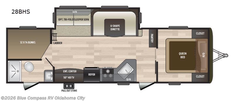 Used 2018 Keystone Hideout 28BHS available in Norman, Oklahoma