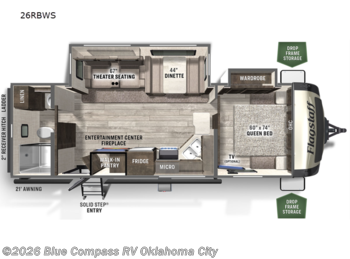 Used 2022 Forest River Flagstaff Super Lite 26RBWS available in Norman, Oklahoma