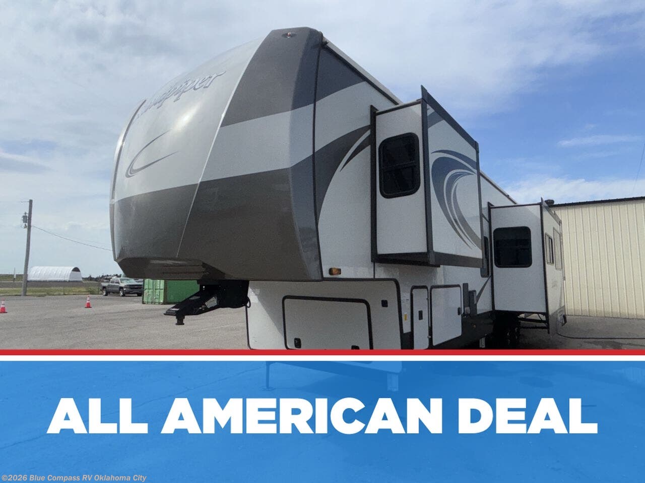 Used 2023 Forest River Sandpiper 388BHRD available in Norman, Oklahoma