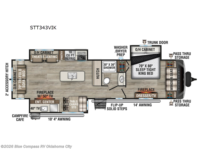 New 2027 Venture RV SportTrek Touring Edition STT343VIK available in Norman, Oklahoma