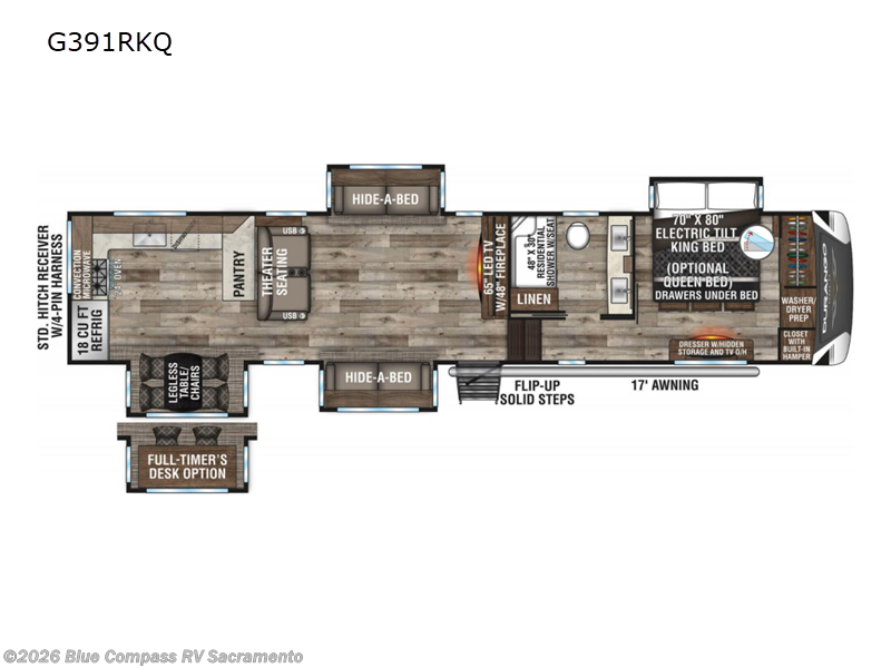 Used 2021 K-Z Durango Gold G391RKQ available in Rancho Cordova, California