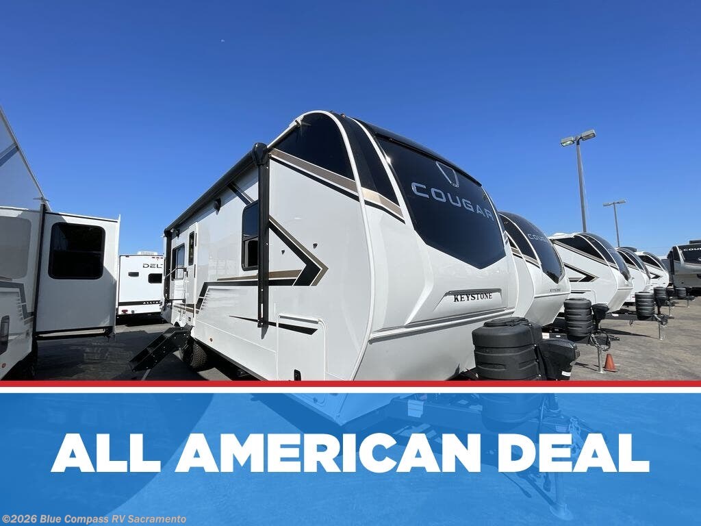 New 2027 Keystone Cougar Western Elevation 25MLWE available in Rancho Cordova, California