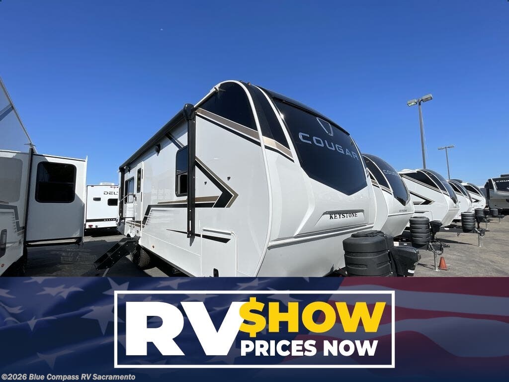 New 2027 Keystone Cougar Western Elevation 25MLWE available in Rancho Cordova, California