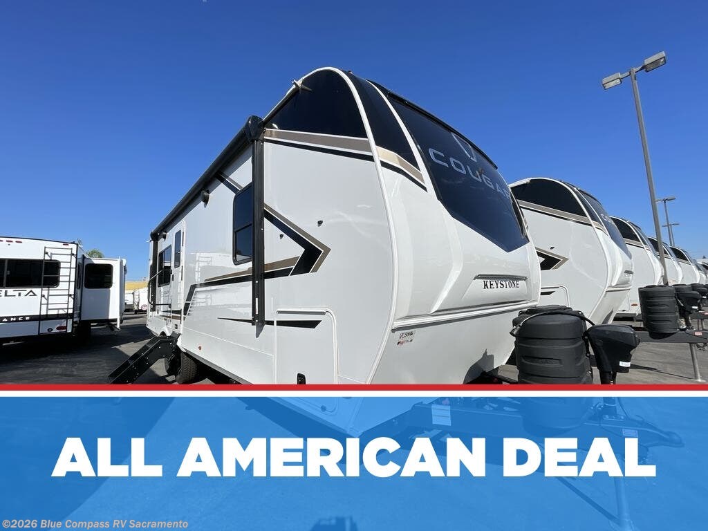 New 2027 Keystone Cougar Western Elevation 25MLWE available in Rancho Cordova, California