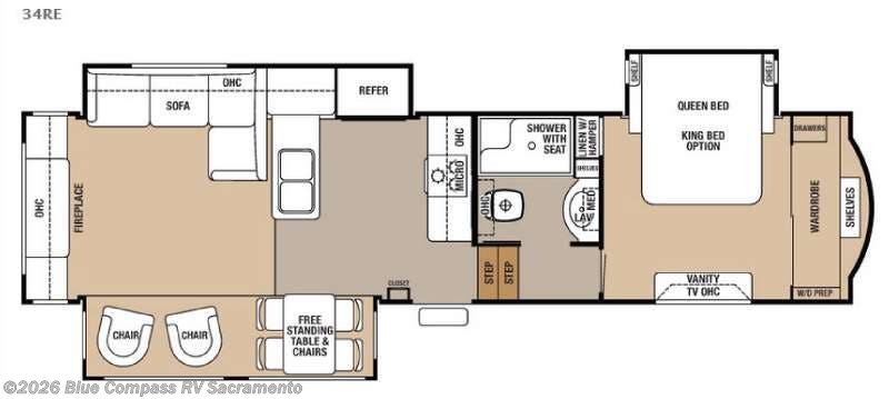 Used 2016 Forest River Cedar Creek Hathaway Edition 34RE available in Rancho Cordova, California