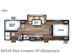 Used 2019 Forest River Cherokee Grey Wolf 23DBH available in Albuquerque, New Mexico