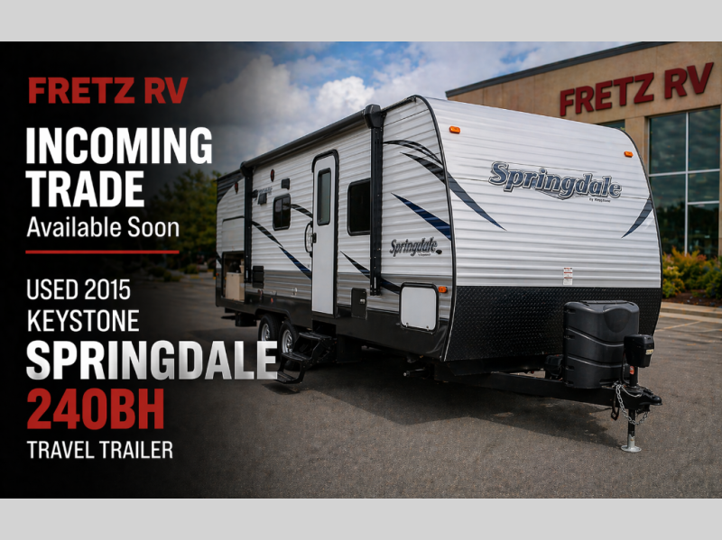 Used 2015 Keystone Springdale 240BHWE available in Souderton, Pennsylvania