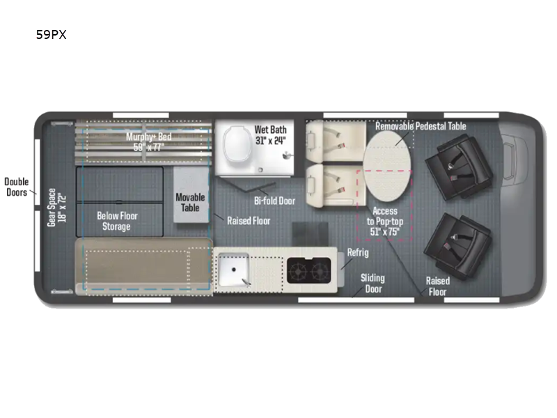 New 2027 Winnebago Solis 59PX available in Souderton, Pennsylvania