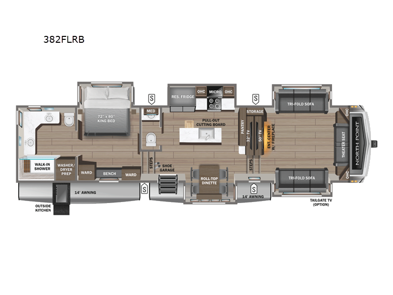 New 2027 Jayco North Point 382FLRB available in Souderton, Pennsylvania