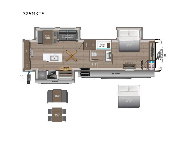 New 2027 Jayco Eagle 325MKTS available in Souderton, Pennsylvania