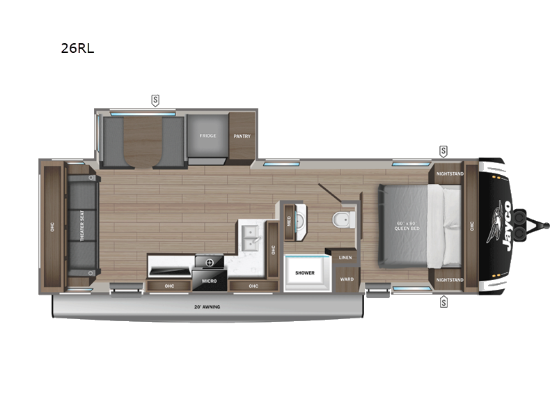 New 2027 Jayco Jay Feather 26RL available in Souderton, Pennsylvania