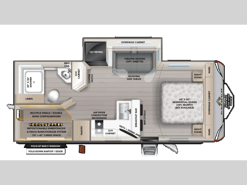 New 2027 Ember RV Touring Edition 2200ETL available in Souderton, Pennsylvania