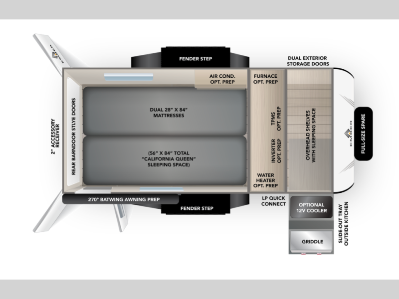 New 2027 Ember RV E-Series Spark LE 12FK available in Souderton, Pennsylvania