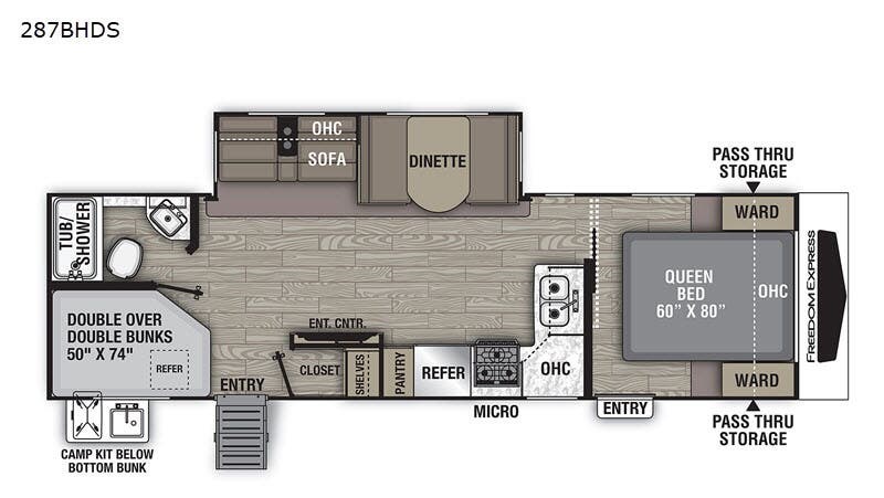 Used 2020 Coachmen Freedom Express Ultra Lite 287BHDS available in Souderton, Pennsylvania