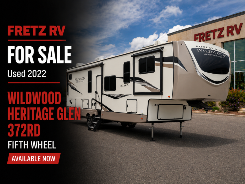 Used 2022 Forest River Wildwood Heritage Glen 372RD available in Souderton, Pennsylvania