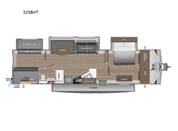 New 2027 Jayco Jay Flight 325BHT available in Souderton, Pennsylvania