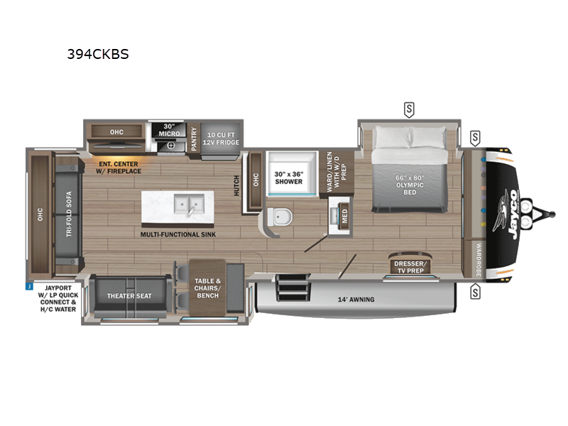 New 2027 Jayco Eagle HT 294CKBS available in Souderton, Pennsylvania