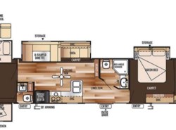 Used 2015 Forest River Wildwood DLX 402QBQ available in Souderton, Pennsylvania