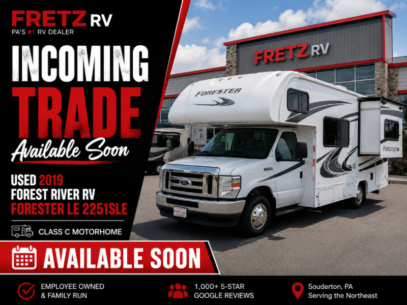 Used 2019 Forest River Forester LE 2251SLE Chevy available in Souderton, Pennsylvania