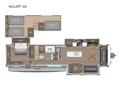 New 2027 Jayco Jay Flight Bungalow 401LOFT DS available in Souderton, Pennsylvania