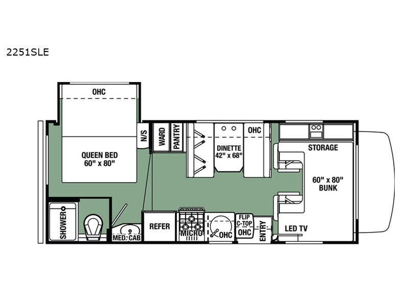 Used 2019 Forest River Forester LE 2251SLE Chevy available in Souderton, Pennsylvania